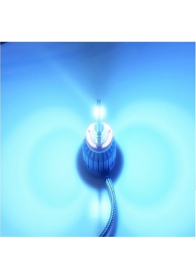 Space Led Far Ampulü H8-3000Lmx2-30W-12V Buz Mavisi / Laam706