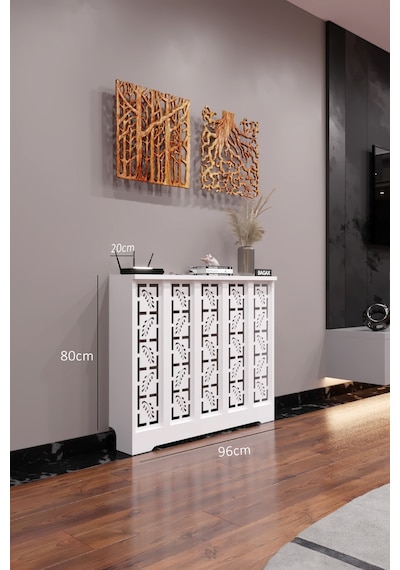 Dekoratif Petek Dolabı Kalorifer Peteği Kapatma Ünitesi Modern Tasarım İç Ölçü 96 Cm Dış Ölçü 100 Cm Petek 96 Beyaz D10 Dekoratif Petek Dolabı Kalorifer Peteği Kapatma Ünitesi Modern Tasarım İç Ölçü 96 Cm Dış Ölçü 100 Cm Petek 96 Beyaz D10