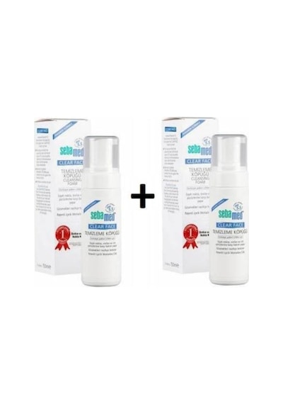 Clear Face Yüz Temizleme Köpüğü 150 Ml + 150 Ml