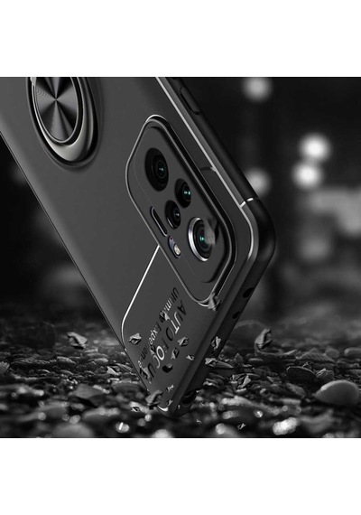 Xiaomi Redmi Note 10 Pro Yüzüklü Manyetik Ravel Kilif Kirilmaz Ek 514180335