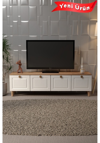 Bohem 180 Cm Mdf Kapak Tv Ünitesi Çam