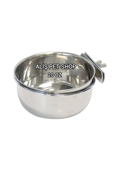 Chicos Cchcp20 Kanca Askılı 20 Oz Metal Yem Kabı Ø 12,5