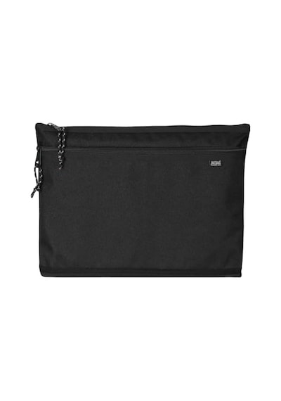 Dual Zip Folder -iki Bölmeli Dosya Çanta A4 Siyah 1