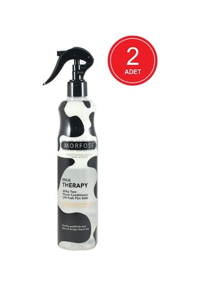 Morfose Milk Therapy Çift Fazlı Sprey Fön Suyu 2 x 400 ML