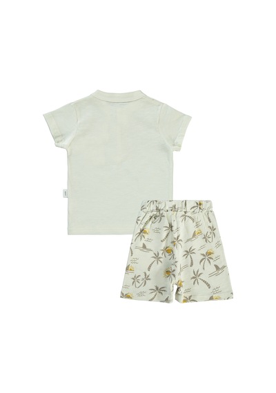 Civil Baby Erkek Bebek Takım 6-18 Ay Ekru 17330g51724s1-1 Ekru