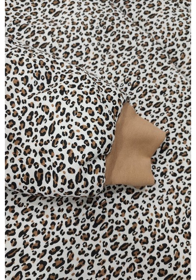 Babyhola 2.5 Tog Yorgan Gerektirmeyen Kalın Elyaf Dolgulu Çocuk Uyku Tulumu Pamuk Astarlı Unisex 6020 Açık Kahve