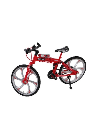 7633 Model 1:10 Ölçek Bisiklet Adet Fiyatıdır Kırmızı