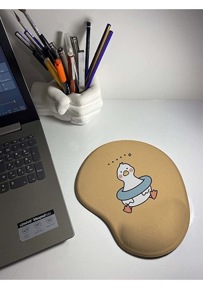 Şaşkın Ördek Bilek Destekli Mouse Pad Mousepad