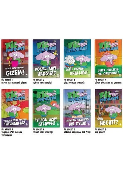Fil Necati Seti 8 Kitap / Varol Yaşaroğlu