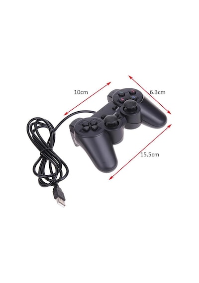 Pc Usb Kablolu Analaog Double Titreşimli Oyun Kolu