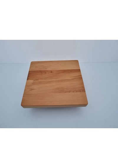 Bintaşmobilya Kayın Kütük Cafe Masa Üstü Tablası 60X60.Cm