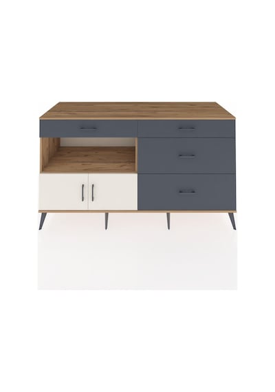 Kronos Konsol Tek Raflı 4 Çekmeceli 2 Kapaklı 176x59x99 Çam-aytaş Çam-aytaşı/antrasit Kronos Konsol Tek Raflı 4 Çekmeceli 2 Kapaklı 176x59x99 Çam-aytaş Çam-aytaşı/antrasit