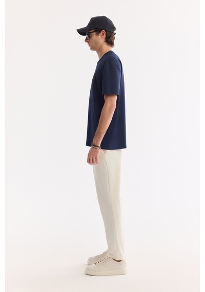 Avva Erkek Lacivert Bisiklet Yaka Enjeksiyon Baskılı Bi-stretch İnterlok Regular Fit T-shirt A61y1136 Avva Erkek Lacivert Bisiklet Yaka Enjeksiyon Baskılı Bi-stretch İnterlok Regular Fit T-shirt A61y1136