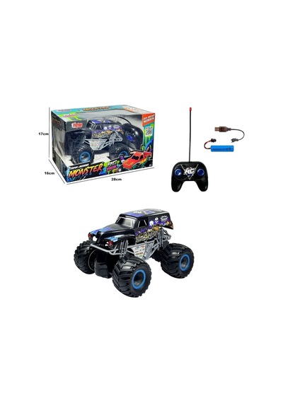 Vardem Oyuncak Jy-1003-04-07-08 Uzaktan Kumandalı Şarjlı Monster Jeep
