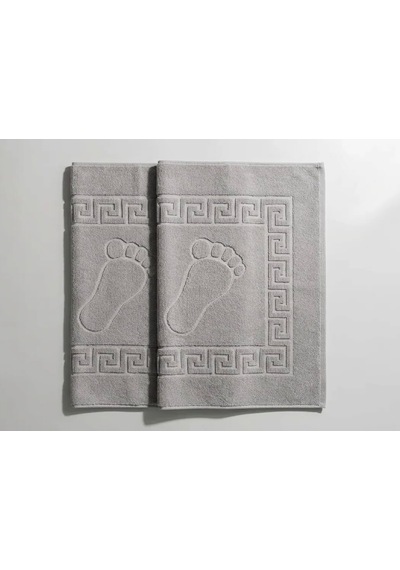 Botti Home %100 Pamuk 2'li Banyo Ayak Havlusu Seti, Pamuklu Jakarlı Dokuma Ayak Havlusu 50 X 70 Cm, 2 Parça Çeyizlik Lüks Ayak Havlusu Takımı Açık Gri Botti Home %100 Pamuk 2'li Banyo Ayak Havlusu Seti, Pamuklu Jakarlı Dokuma Ayak Havlusu 50 X 70 Cm, 2 Parça Çeyizlik Lüks Ayak Havlusu Takımı Açık Gri
