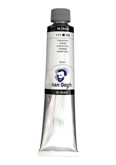 Talens Van Gogh Yağlı Boya 200 Ml 105 Titanium  White