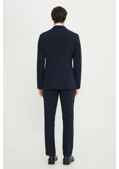 Erkek Lacı Slim Fit Dar Kesim Mono Yaka Gofre Desenli Torba Cepli Takım Elbise Lacı Erkek Lacı Slim Fit Dar Kesim Mono Yaka Gofre Desenli Torba Cepli Takım Elbise Lacı