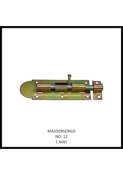 Mavzer Sürgü No: 12 Sarı