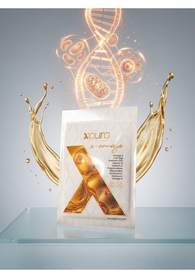 Aura X-omega Transdermal Wellness Bandı Omega 3-9, Krill Yağı, Koenzim Q10, Resveratrol