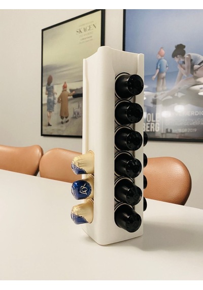 Nespresso Kapsül Kahve Kulesi Beyaz Çok Renkli
