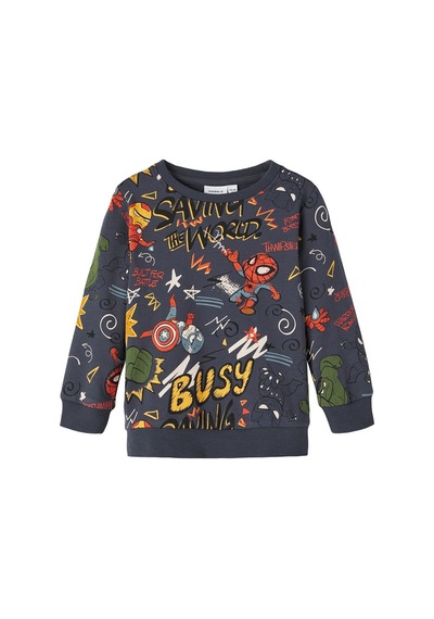 Name It Marvel Antrasit Erkek Çocuk Sweatshirt 13221166 001 Antrasit