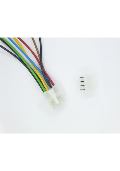 Sanec 4,20mm 8 Pin Kablolu Konnektör Takım 20cm - 1,00mm - Çift Taraflı