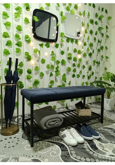 Özcan Metal Metal Ayaklı Raflı Bench Puf Bank Antre Mutfak Salon Yatak Odası Puf Bank 105 40 Lacivert Özcan Metal Metal Ayaklı Raflı Bench Puf Bank Antre Mutfak Salon Yatak Odası Puf Bank 105 40 Lacivert