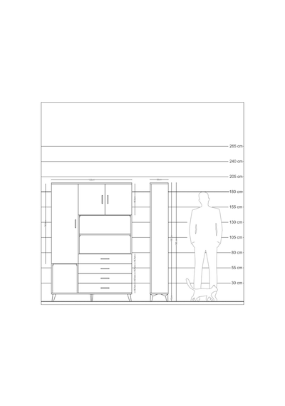 Arges Dolap 7 Raflı 4 Çekmeceli 3 Kapaklı 132x30x195 Antrasit-antrasit/antrasit Antrasıt/antrasıt Arges Dolap 7 Raflı 4 Çekmeceli 3 Kapaklı 132x30x195 Antrasit-antrasit/antrasit Antrasıt/antrasıt