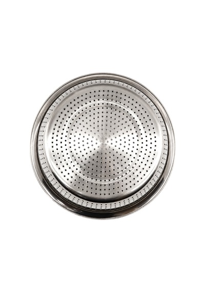 32cm Kulpsuz Paslanmaz Metal Sepet Süzgeç 5616