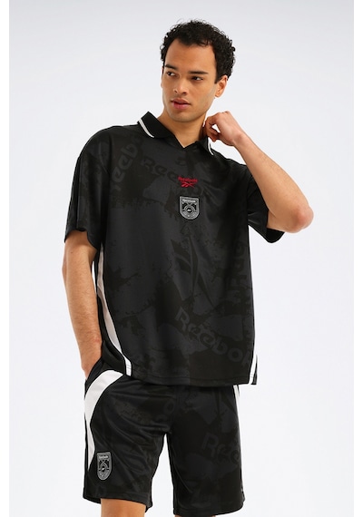 Reebok Street Sport Ftbl Jersey Siyah Erkek Kısa Kol T-shirt 000000000102343591 Siyah-beyaz