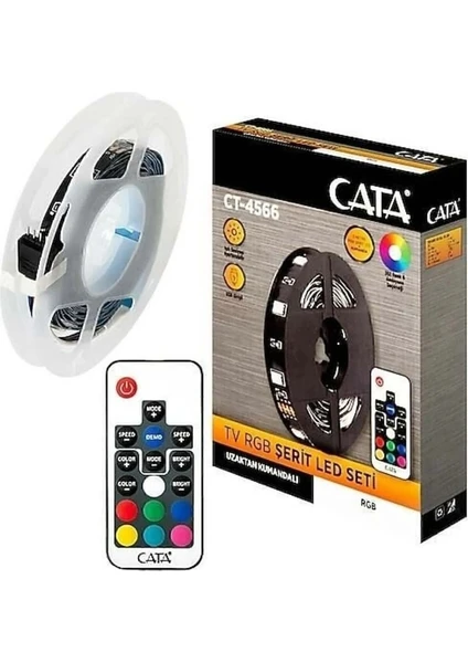 Ct-4566 Tv Rgb Şerit Led Seti 3 Metre