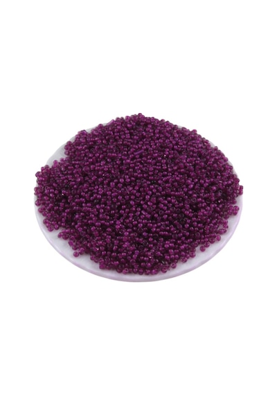 08 Kum Mor 3 Mm Boncuk 100 Gr 6000 Adet