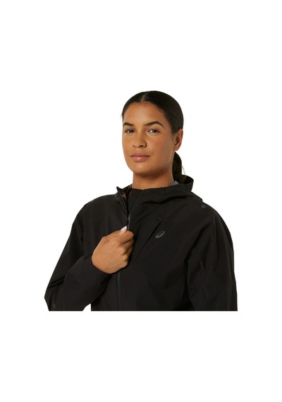 Asics Metarun Waterproof Jacket Kadın Siyah 2012d092-001 Siyah