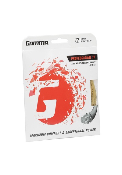 Gamma Tenis Teli Professional 17 Set, Doğal, S