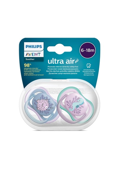 Philips Ultra Air Emzik 6-18 Ay 2'li Kız Scf085/61