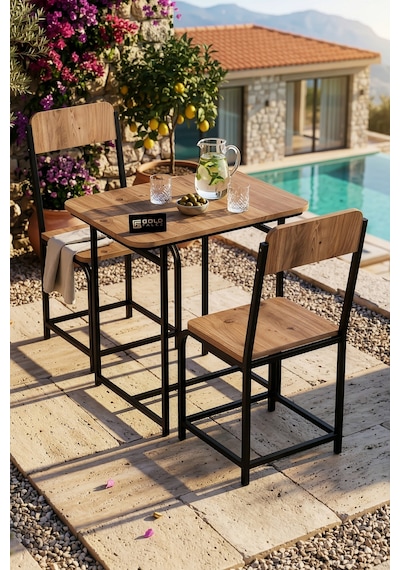 Bahçe Masa Takımı 2 Kişilik 2 Sandalyeli Masa Sandalye Seti Metal Ayak Balkon Mutfak Kafe Yemek Masası Minör Atlantik Çam Çok Renkli Bahçe Masa Takımı 2 Kişilik 2 Sandalyeli Masa Sandalye Seti Metal Ayak Balkon Mutfak Kafe Yemek Masası Minör Atlantik Çam Çok Renkli