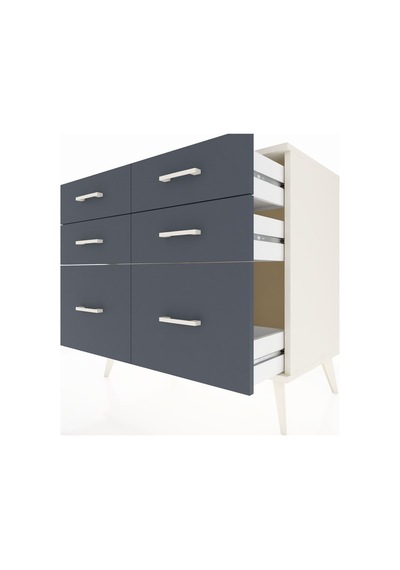 Hyperion Şifonyer 6 Çekmeceli 88x44x80 Aytaşı-aytaşı/antrasit Aytaşı/antrasit Hyperion Şifonyer 6 Çekmeceli 88x44x80 Aytaşı-aytaşı/antrasit Aytaşı/antrasit