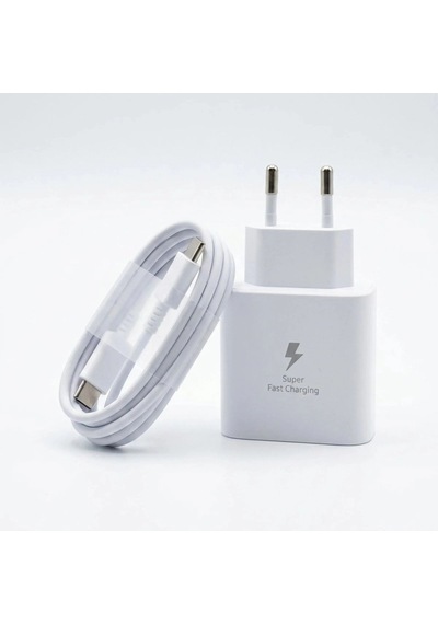 45w Süper Hızlı Şarj Adaptörü Usb-c Pd 3.0 Pps Fast Charger + 5a Type-c To Type-c Kablo 5468