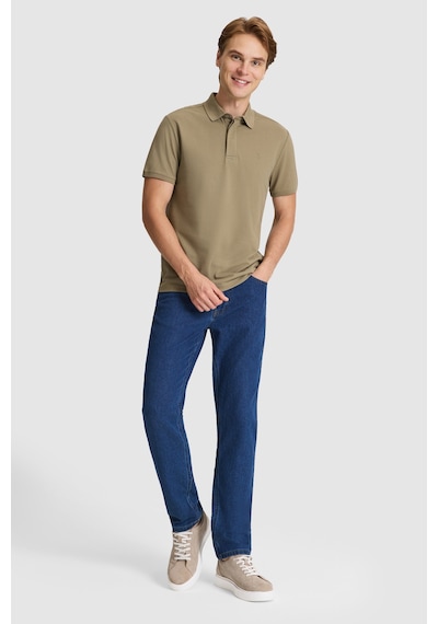 U.S. Polo Assn. U.s. Polo Assn. Erkek Haki Tişört Basic 50327003-vr027