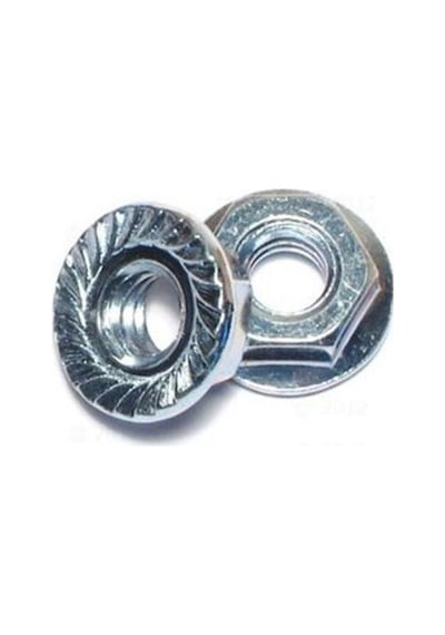 Flanşlı Somun Metrik 6mm 50 Adet Pullu Somun