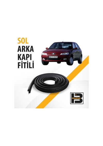 Peugeot 306 Sol Arka Kapı Fitili Bm00616