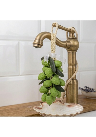 Zeytin Salkım Sabun Özel Esanslı Yeşil