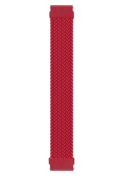 Microsonic Vivoactive 5 İçin Kordon, Large Size, 165mm Braided Solo Loop Band Vivoactive 5 İle Uyumlu Kordon - Kırmızı Sku: Zeus8690010129093