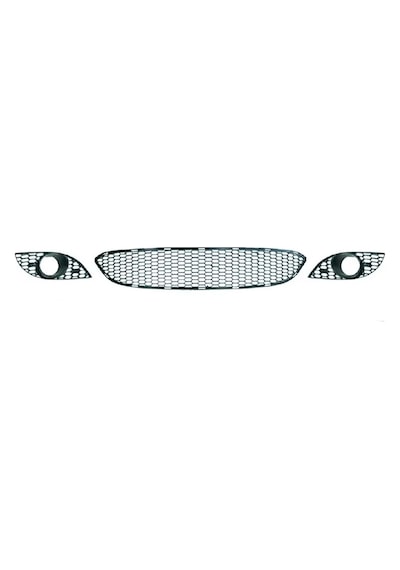 3 X Bmw 5 Serisi E60 M5 Ön Tampon Sis + Orta Izgara Takım