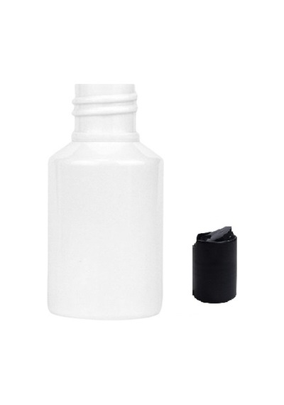 60ml Pet Beyaz Şişe Disctop Kapak, 24 Adet, Dezenfektan Şişesi, Kozmetik Şişe, Şampuan Şişesi, Plastik Şişe, Aroma Şişesi Beyaz