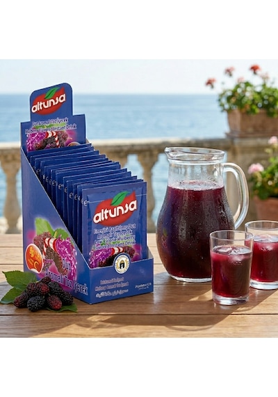 Altunsa Dut Aromalı Toz İçecek 24 x 9 G