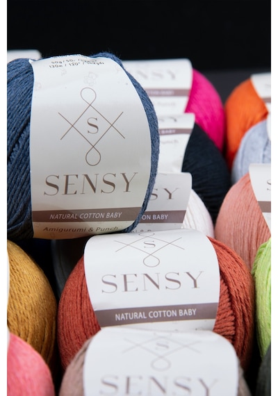 Premium Amigurumi Ipi Punch Panç Baby Soft Cotton 50 Gr Örgü Ip Kırmızı