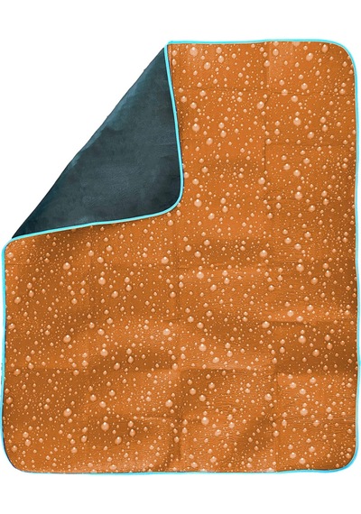 Habitent Piknik Örtüsü Turuncu 150 180 Cm Çok Renkli