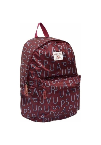U.s. Polo Assn. Okul Sırt Çantası , U.s. Polo Assn. Kalem Çantası Bordo