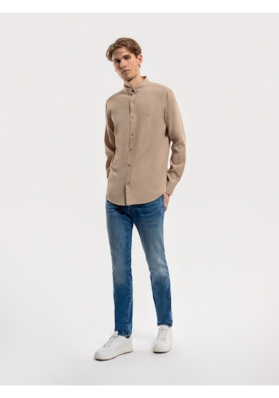 New Jaden Skinny Fit Erkek Pantolon Denim